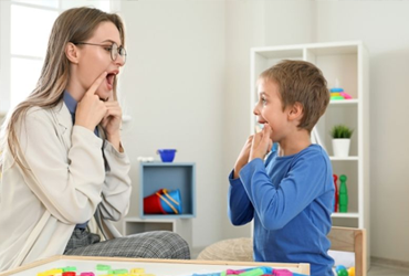 Atendimento de fonoaudiologia na Clínica PSIQ